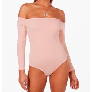 Off the shoulder bodysuit